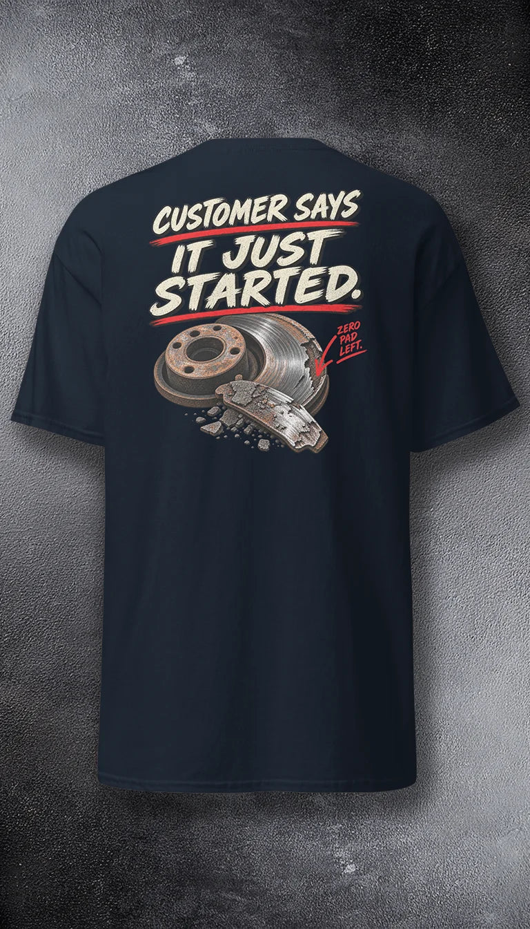Customer Says. It Just Sarted