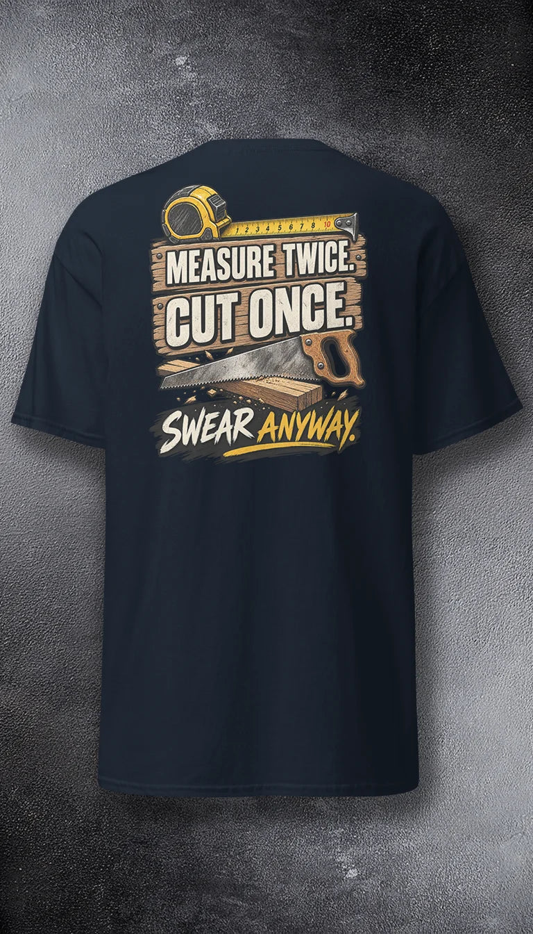 Measure Twice. Cut Once.